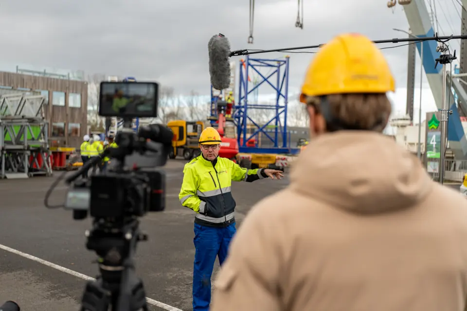 Het team van Wolf aan het werk